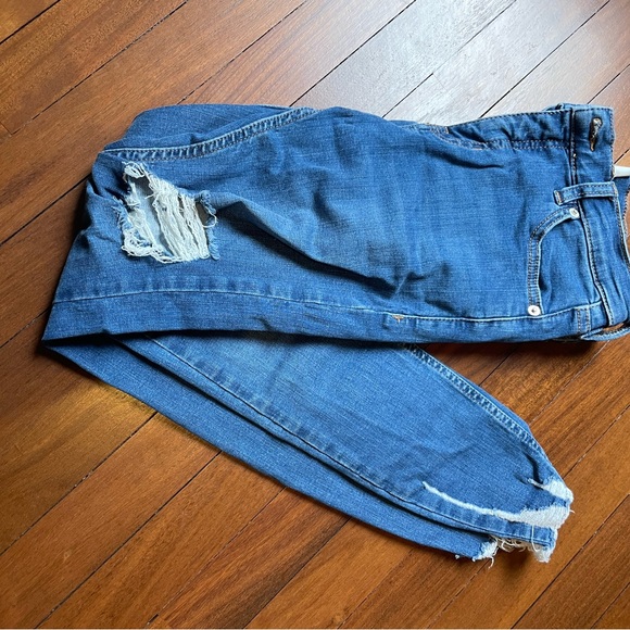 FP HIGH RISE TORN SKINNY JEANS - Picture 5 of 5